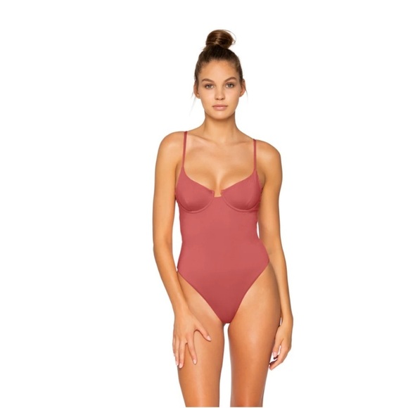 New Revolve B Swimwear Jetty One Piece Swimsuit - Picture 1 of 9